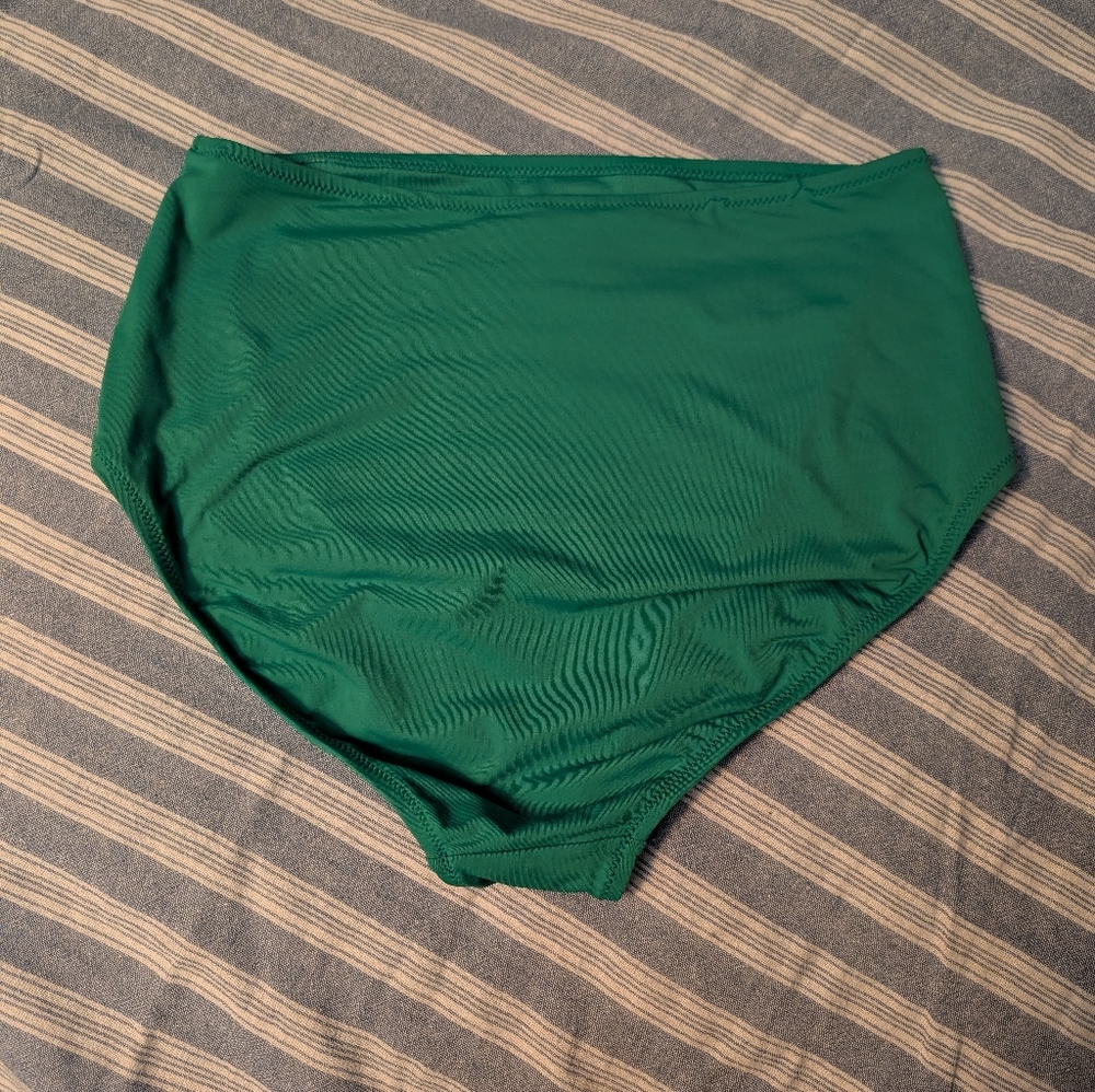 GAP Vibrant Green High Rise Bikini Bottom - Picture 2 of 4